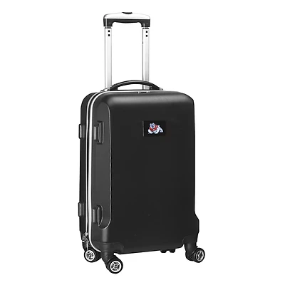MOJO Black Fresno State Bulldogs 21" Hard Case 2-Tone Spinner Carry-On Luggage