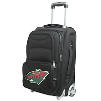 MOJO Black Minnesota Wild 21" Soft Side Spinner Nylon Carry-On Luggage