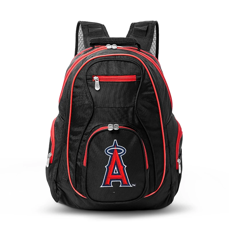 MOJO Black Los Angeles Angels Trim Color Laptop Backpack
