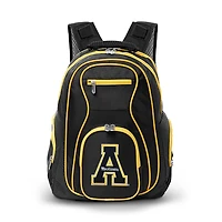MOJO Black Appalachian State Mountaineers Trim Color Laptop Backpack