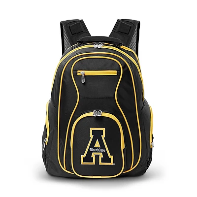 MOJO Black Appalachian State Mountaineers Trim Color Laptop Backpack