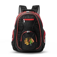 MOJO Black Chicago Blackhawks Trim Color Laptop Backpack