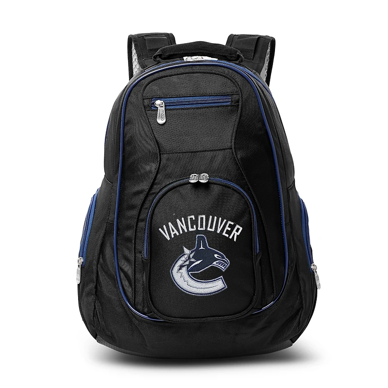 MOJO Black Vancouver Canucks Trim Color Laptop Backpack