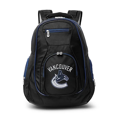 MOJO Black Vancouver Canucks Trim Color Laptop Backpack