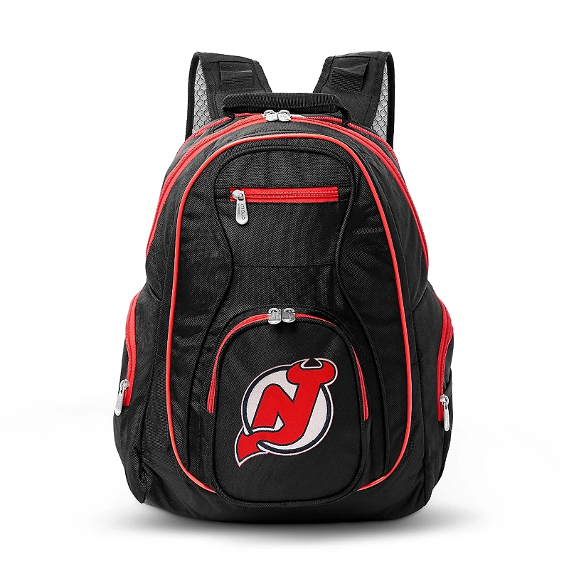 MOJO Black New Jersey Devils Trim Color Laptop Backpack
