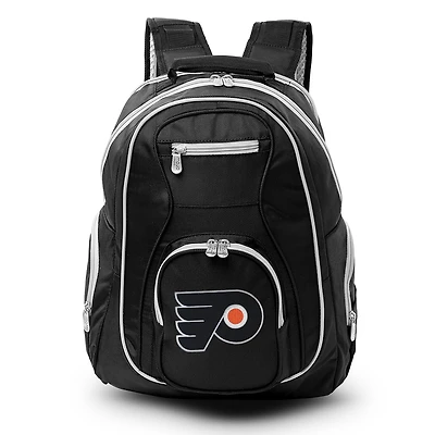 MOJO Black Philadelphia Flyers Trim Color Laptop Backpack