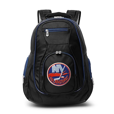 MOJO Black New York Islanders Trim Color Laptop Backpack