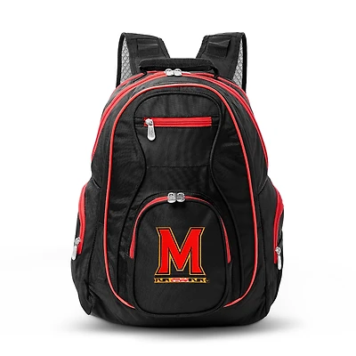 MOJO Black Maryland Terrapins Trim Color Laptop Backpack