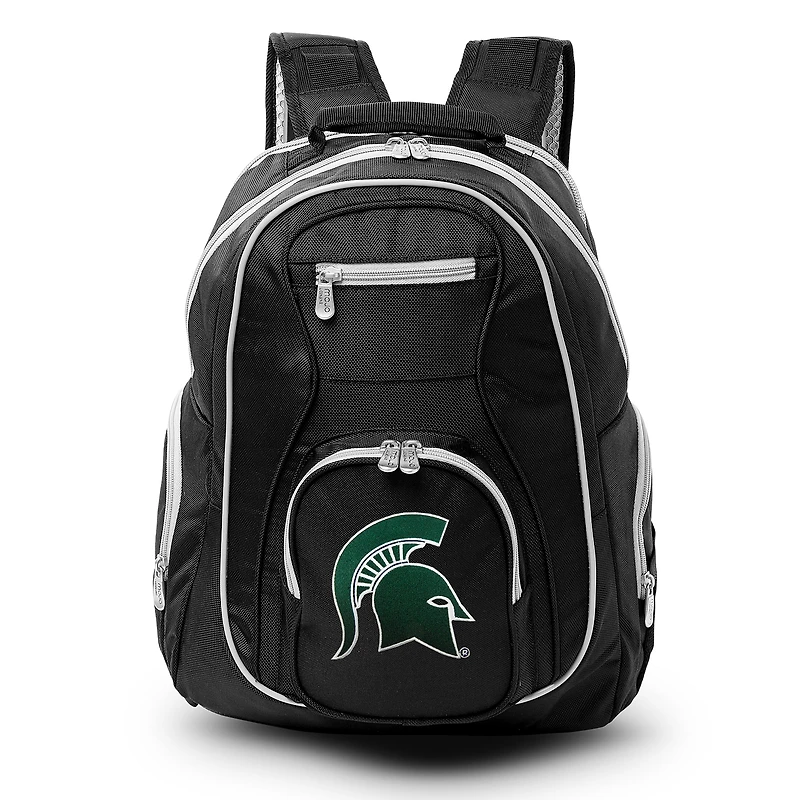 MOJO Black Michigan State Spartans Trim Color Laptop Backpack
