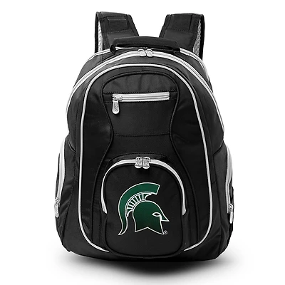 MOJO Black Michigan State Spartans Trim Color Laptop Backpack