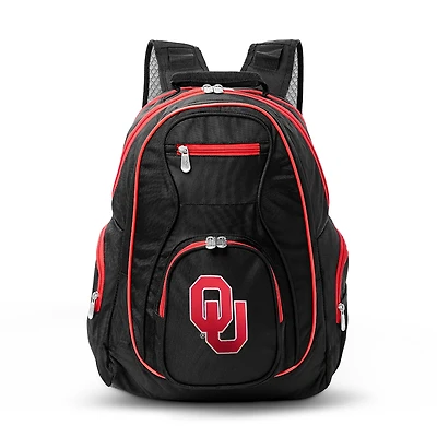 MOJO Black Oklahoma Sooners Trim Color Laptop Backpack