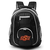 MOJO Black Oklahoma State Cowboys Trim Color Laptop Backpack