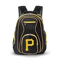 MOJO Black Pittsburgh Pirates Trim Color Laptop Backpack