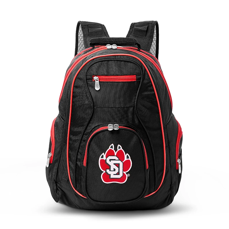 MOJO Black South Dakota Coyotes Trim Color Laptop Backpack