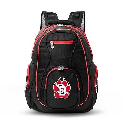MOJO Black South Dakota Coyotes Trim Color Laptop Backpack