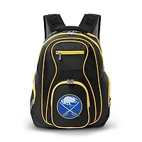 MOJO Black Buffalo Sabres Trim Color Laptop Backpack