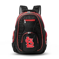 MOJO Black St. Louis Cardinals Trim Color Laptop Backpack