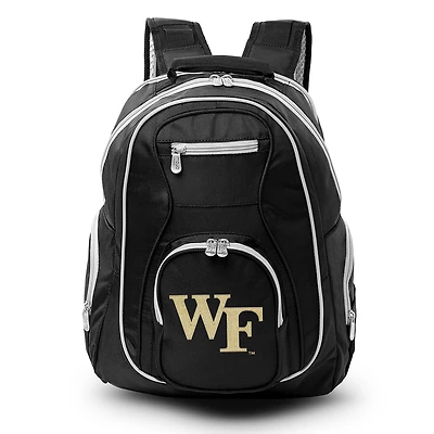 MOJO Black Wake Forest Demon Deacons Trim Color Laptop Backpack
