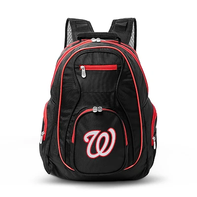 MOJO Black Washington Nationals Trim Color Laptop Backpack