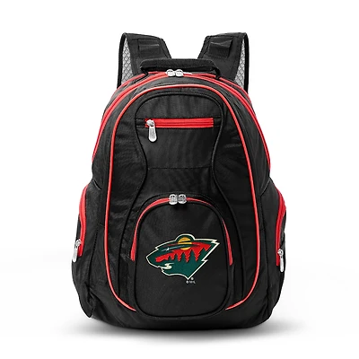 MOJO Black Minnesota Wild Trim Color Laptop Backpack