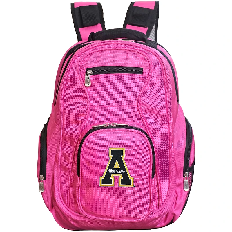 Pink Appalachian State Mountaineers Backpack Laptop