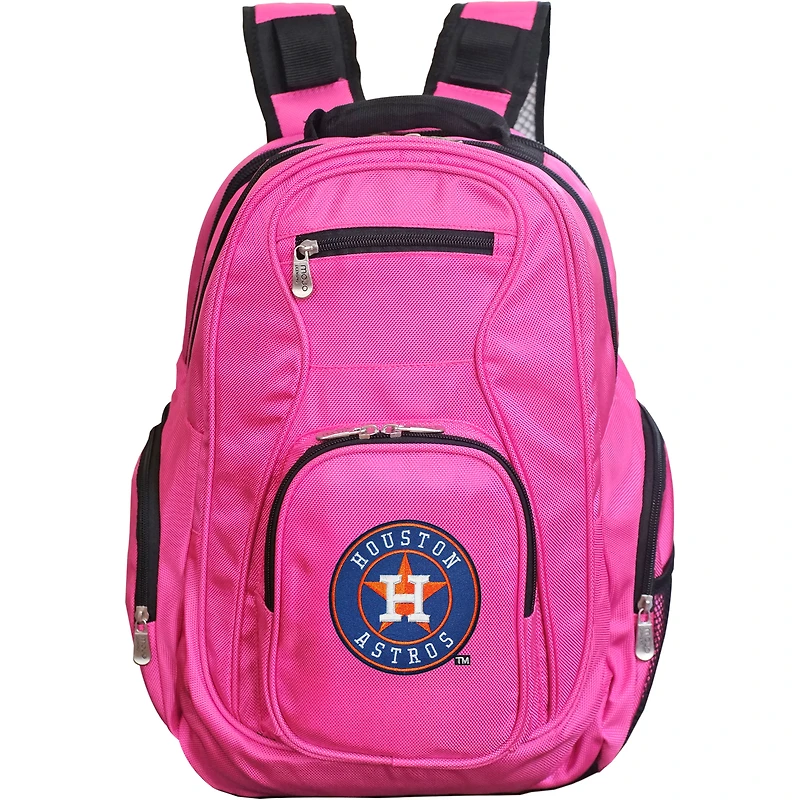Pink Houston Astros Backpack Laptop