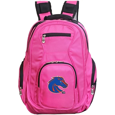 Pink Boise State Broncos Backpack Laptop