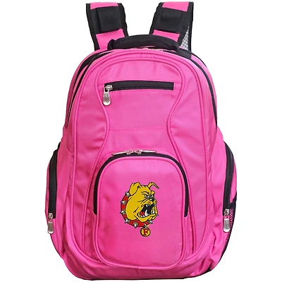 MOJO Pink Ferris State Bulldogs Backpack Laptop