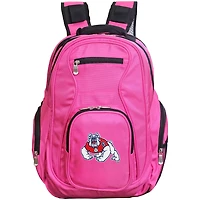 MOJO Pink Fresno State Bulldogs Backpack Laptop