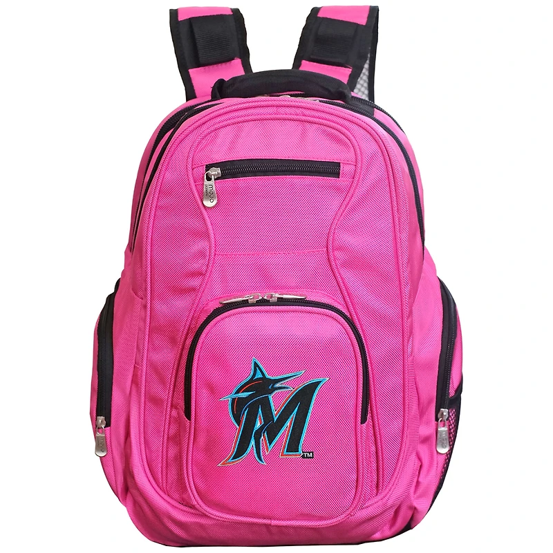 MOJO Pink Miami Marlins Backpack Laptop