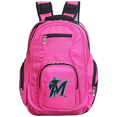 MOJO Pink Miami Marlins Backpack Laptop