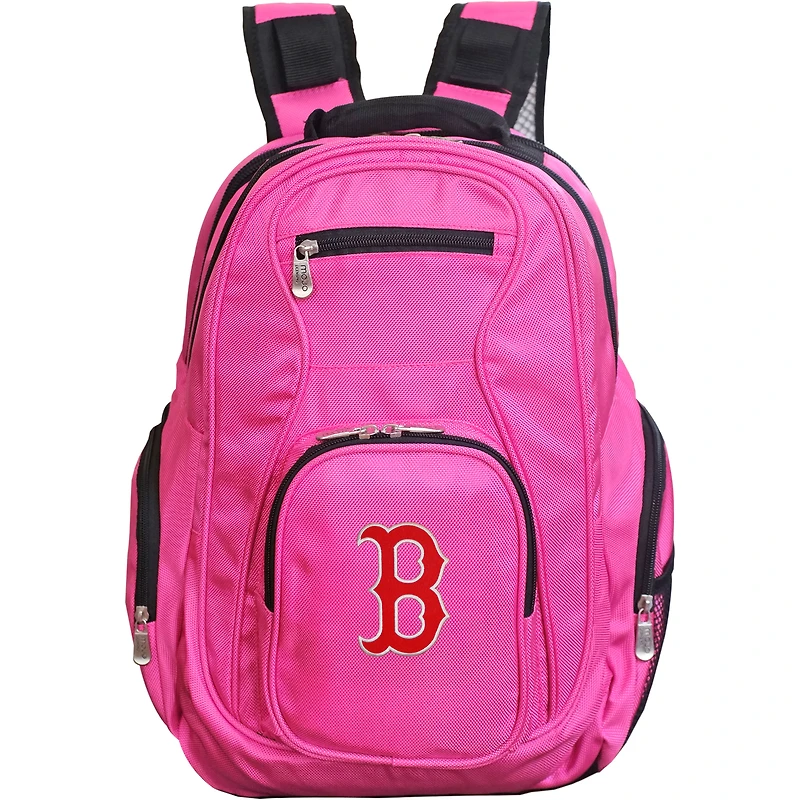 MOJO Pink Boston Red Sox Backpack Laptop