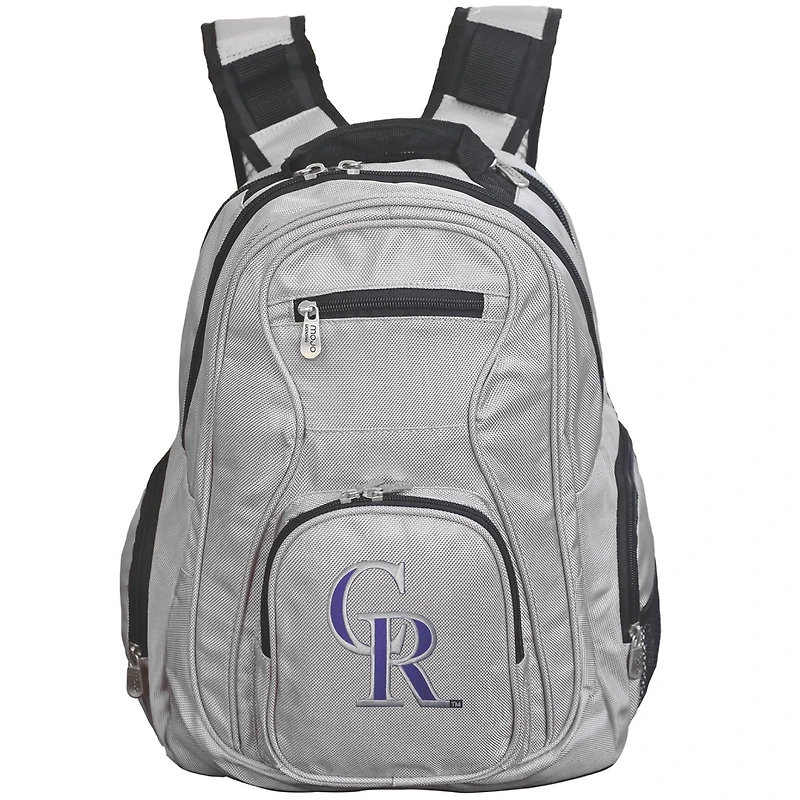 MOJO Gray Colorado Rockies Backpack Laptop