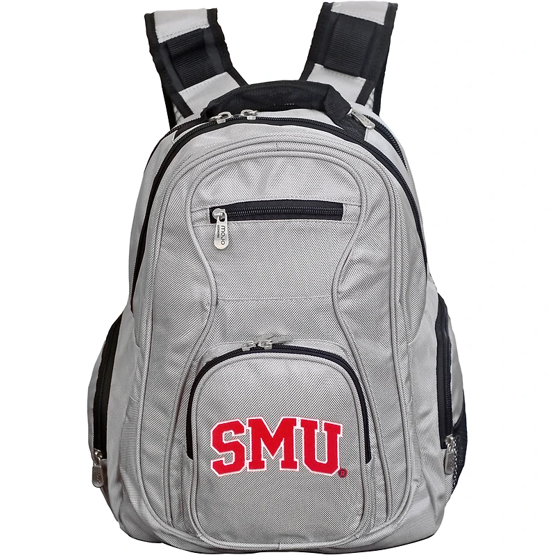 MOJO Gray SMU Mustangs Backpack Laptop