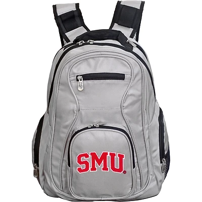 MOJO Gray SMU Mustangs Backpack Laptop