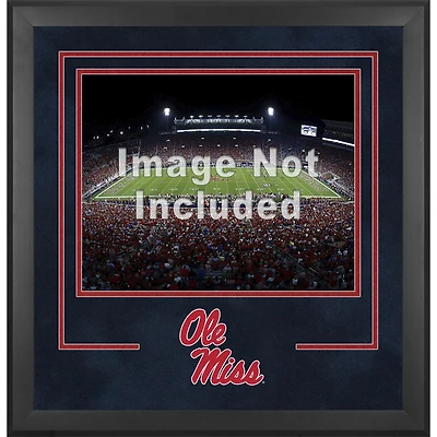 Ole Miss Rebels Deluxe 16'' x 20'' Horizontal Photograph Frame with Team Logo