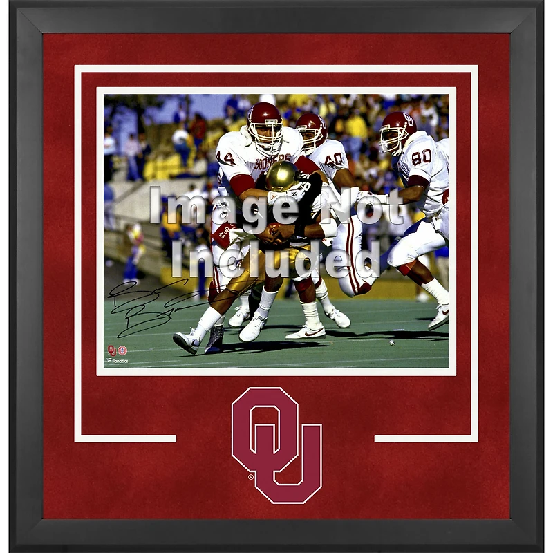 Oklahoma Sooners Deluxe 16'' x 20'' Horizontal Photograph Frame with Team Logo