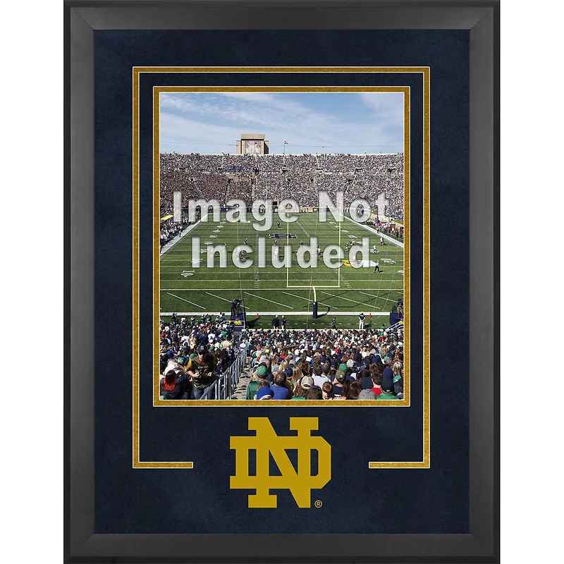 Notre Dame Fighting Irish Deluxe 16'' x 20'' Vertical Photograph Frame with Team Logo