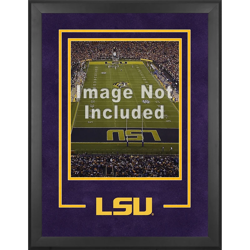 LSU Tigers Deluxe 16'' x 20'' Vertical Photograph Frame with Team Logo