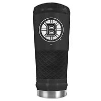 Black Boston Bruins Stealth Matte 24oz Tumbler