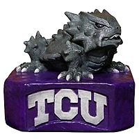 TCU Horned Frogs 10" Horned Frog Stone Mascot Collegiate Legacy Statue