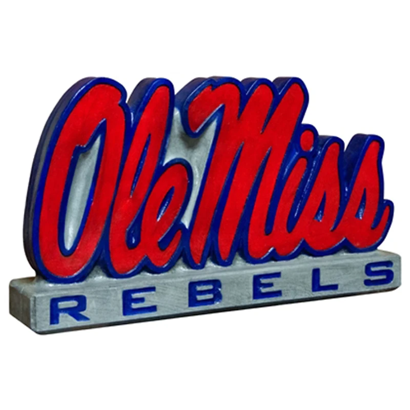 Ole Miss Rebels 12" Rebels Stone Mascot Collegiate Legacy Statue