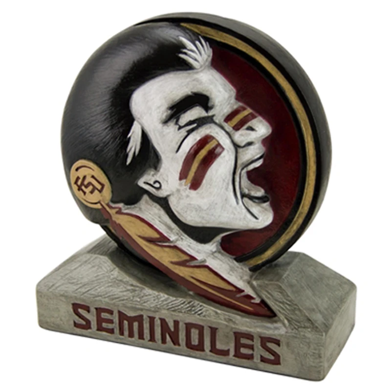 Florida State Seminoles 15'' Seminole Stone Mascot Collegiate Legacy Statue