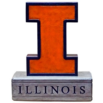Illinois Fighting Illini 16.5" I Stone Mascot Collegiate Legacy Statue