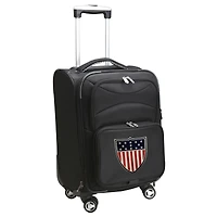 Black Team USA 21" 4 Wheeled Carry-On Spinner