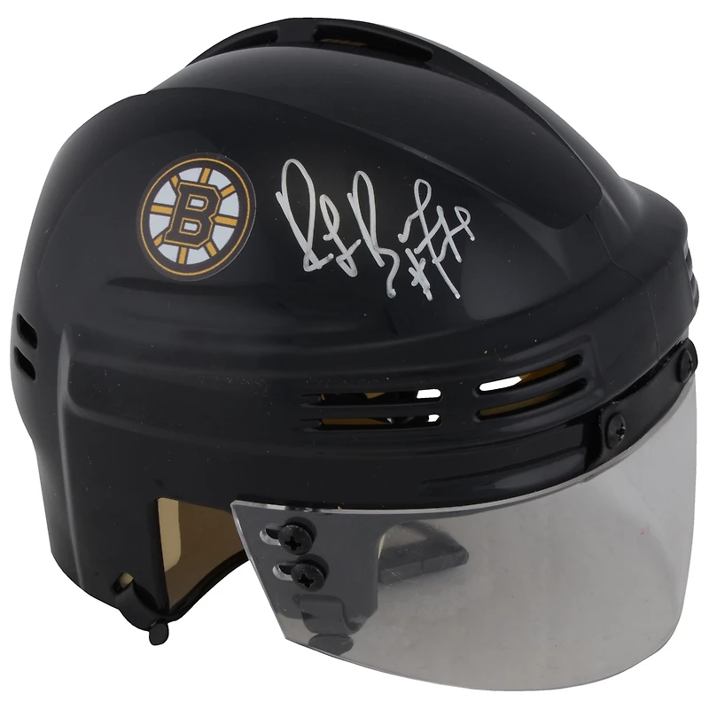 Ray Bourque Boston Bruins Autographed Black Mini Helmet