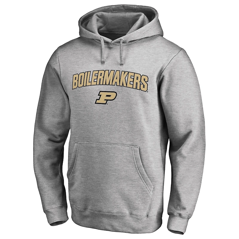 Men's Heathered Purdue Boilermakers Proud Mascot Pullover Hoodie
