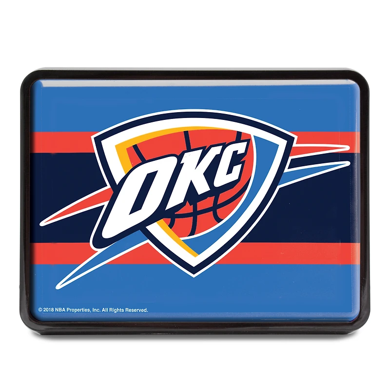 Oklahoma City Thunder Universal Rectangle Hitch Cover