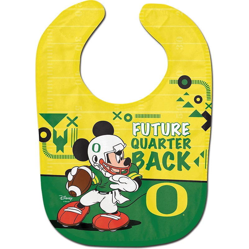 WinCraft Oregon Ducks Disney Mickey All Pro Baby Bib