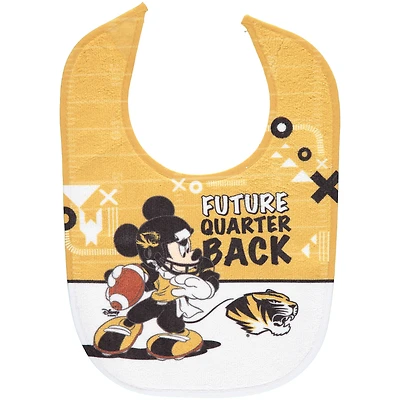 WinCraft Missouri Tigers Disney Mickey All Pro Baby Bib